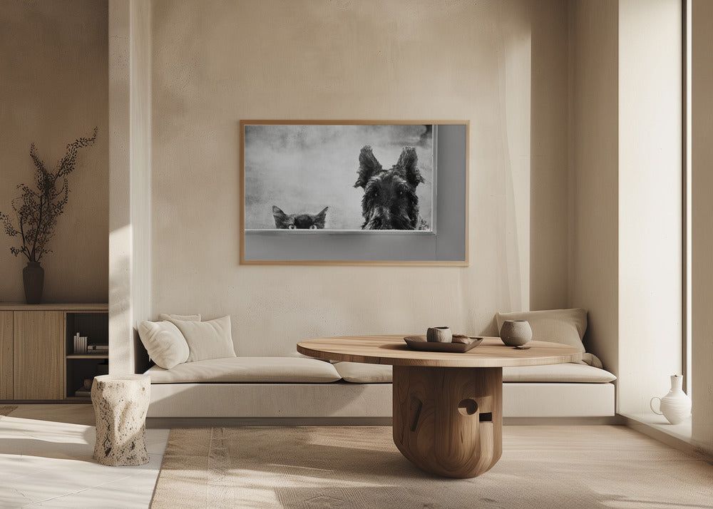 El puerta trasera  ·  cuadro de decoración