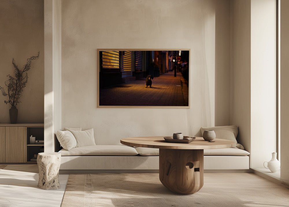 La noche es joven  ·  cuadro de decoración