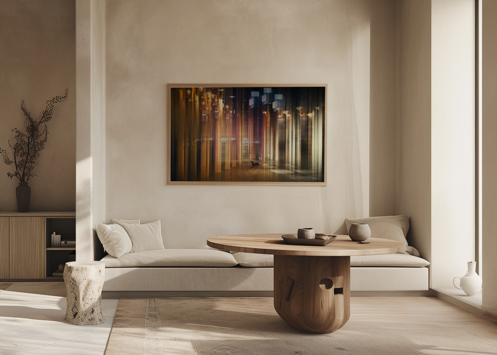 Mi nuevo escondite  ·  cuadro de decoración