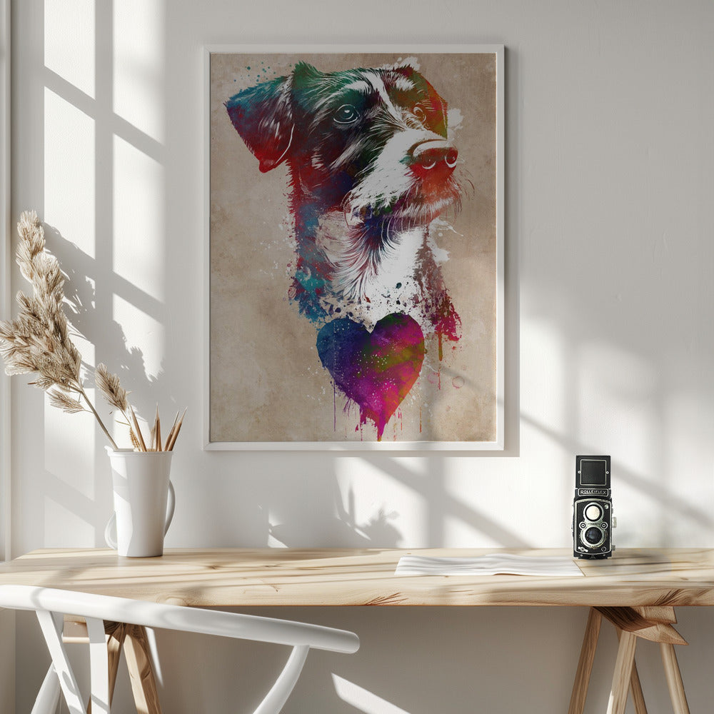 Amor de perro 2  ·  cuadro de decoración
