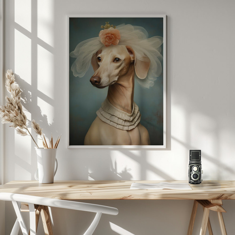 Perro humano 0001  ·  cuadro de decoración