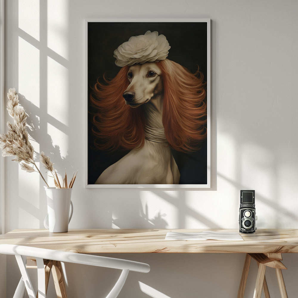 Perro humano 2  ·  cuadro de decoración