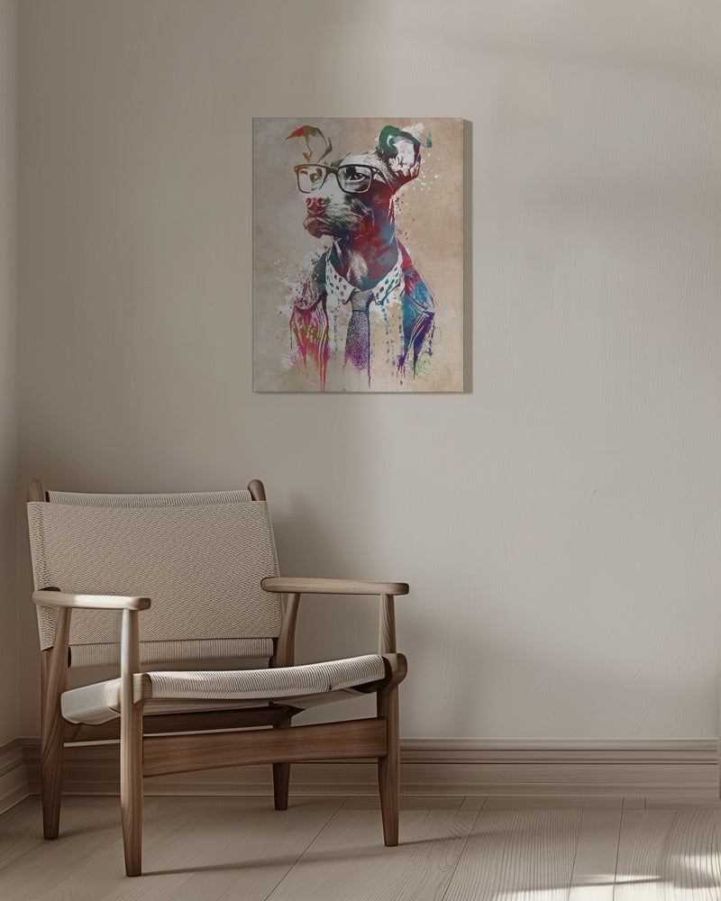 Gráfico de perro 2  ·  cuadro de decoración