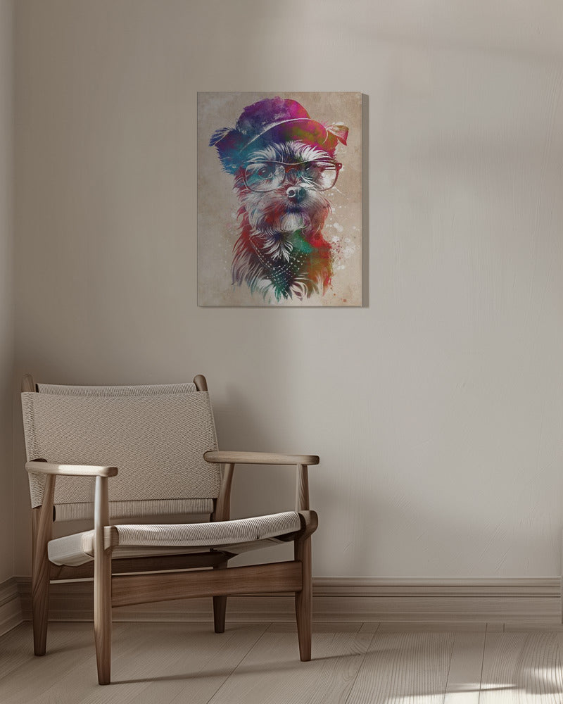 Gráfico de perro 1 ·  cuadro de decoración