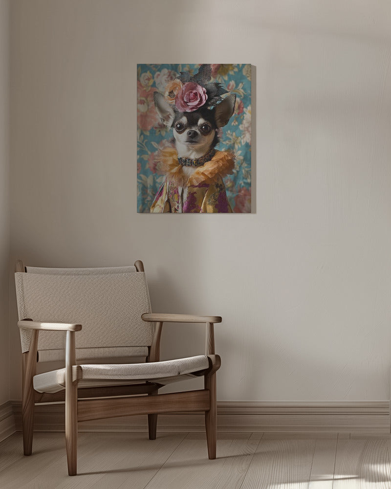 La duquesa chihuahua  ·  cuadro de decoración