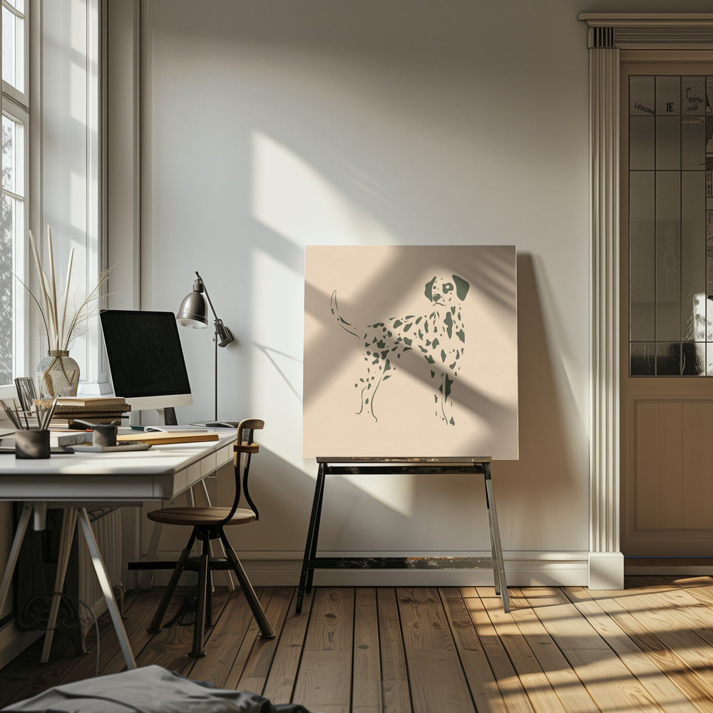 Dálmata simple  ·  cuadro de decoración