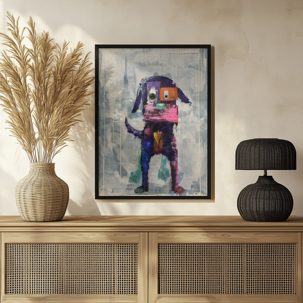 Mi mejor amigo perro  ·  cuadro de decoración