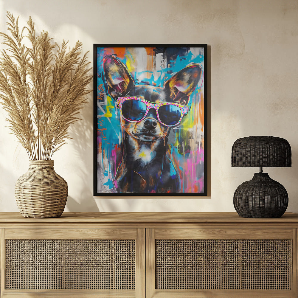 Chica mala  ·  cuadro de decoración