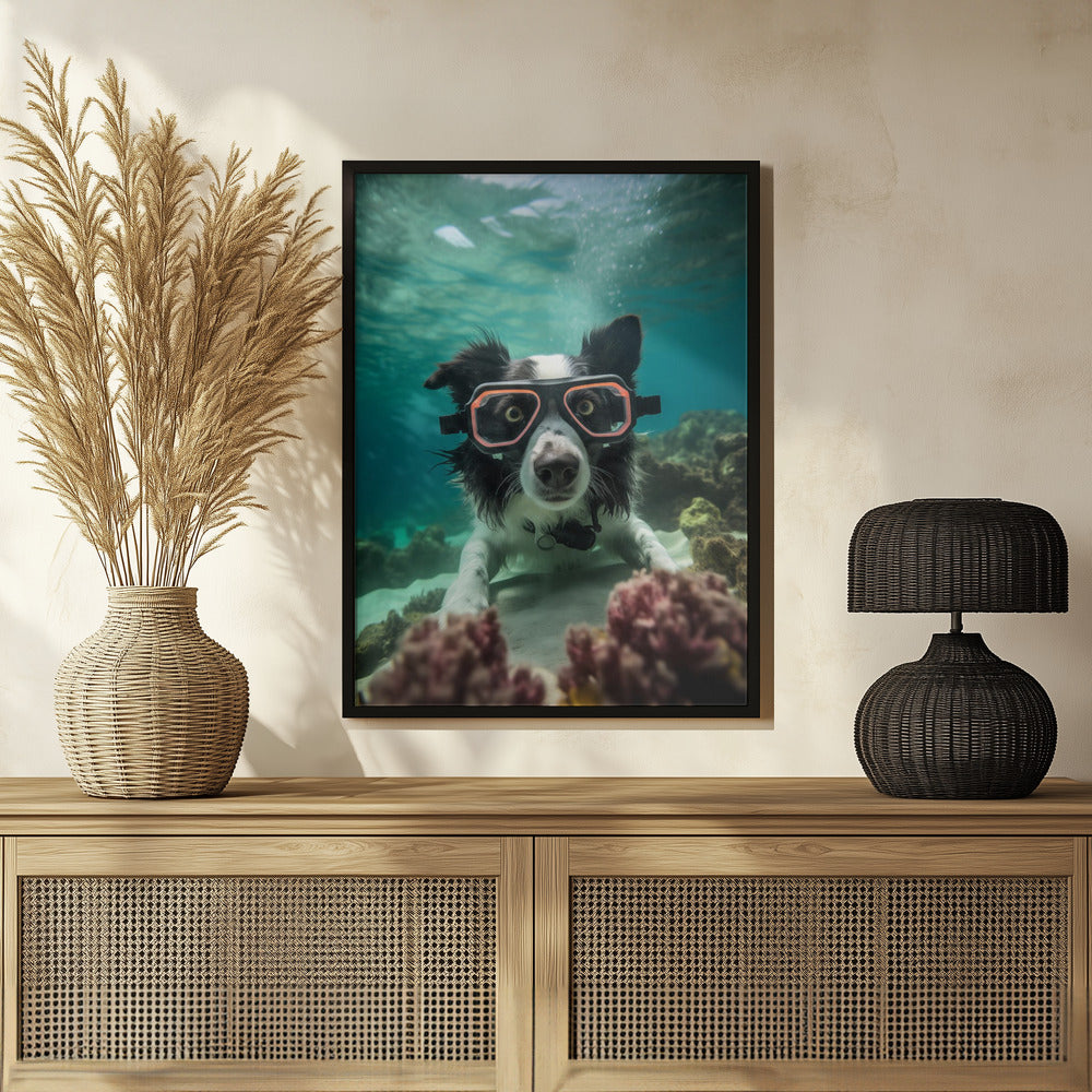 Inmersión 3 del Border Collie  ·  cuadro de decoración
