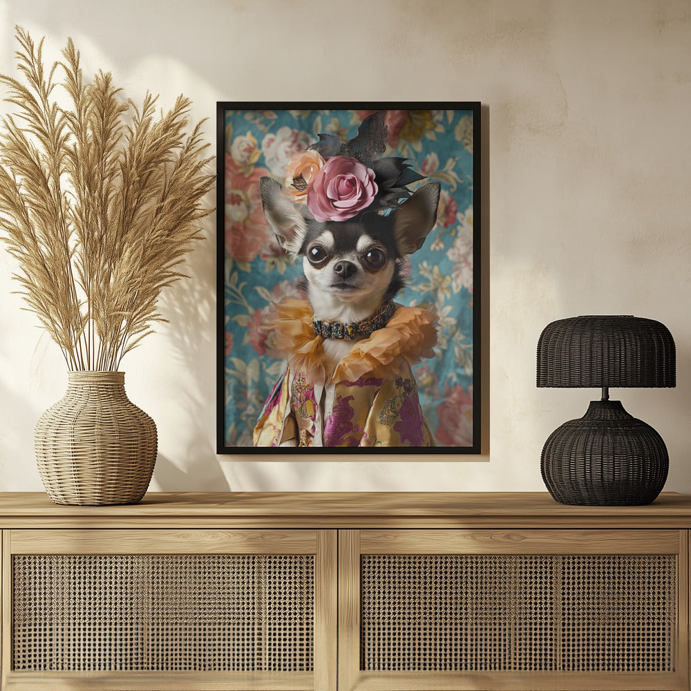 La duquesa chihuahua  ·  cuadro de decoración