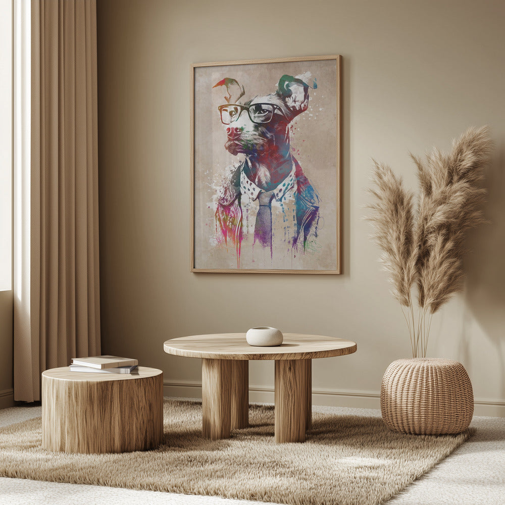 Gráfico de perro 2  ·  cuadro de decoración