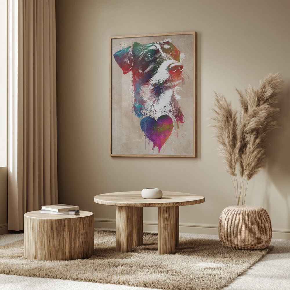 Amor de perro 2  ·  cuadro de decoración