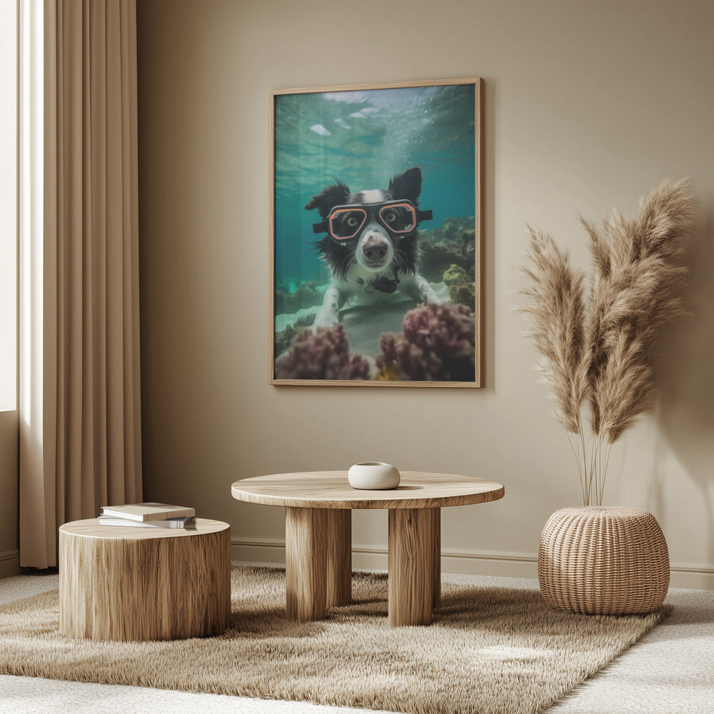 Inmersión 3 del Border Collie  ·  cuadro de decoración