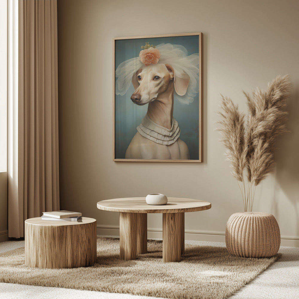 Perro humano 0001  ·  cuadro de decoración