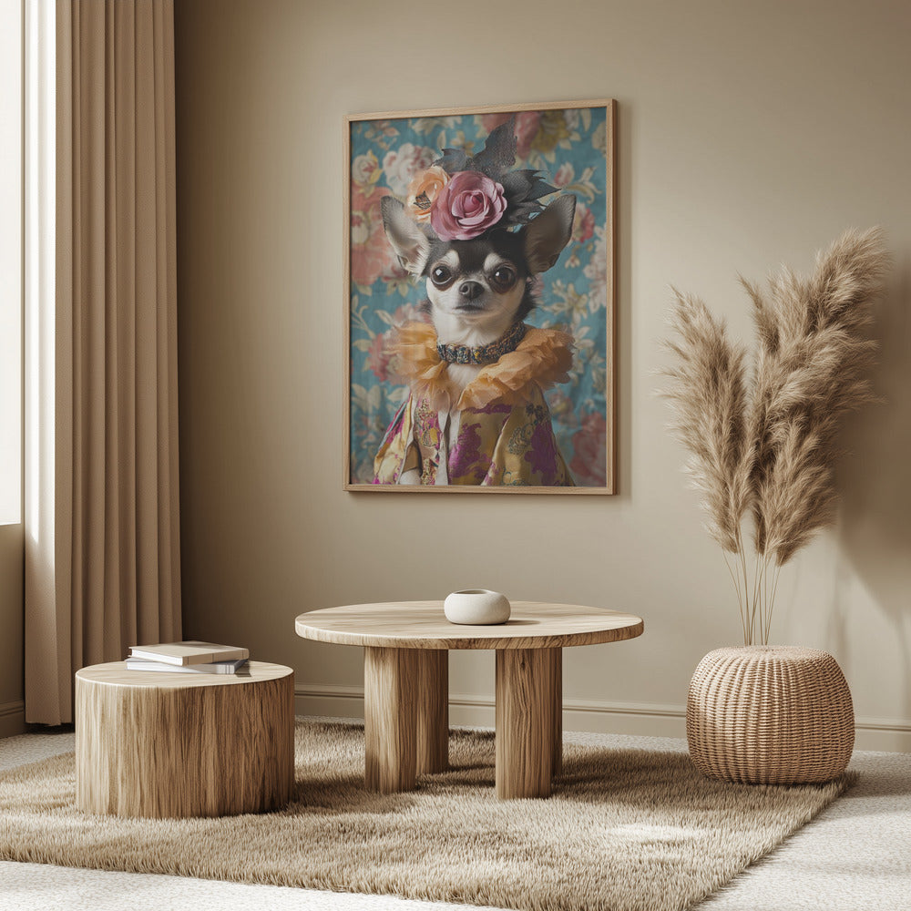 La duquesa chihuahua  ·  cuadro de decoración