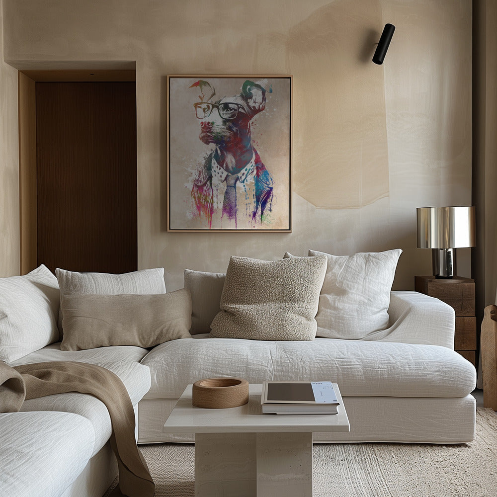 Gráfico de perro 2  ·  cuadro de decoración