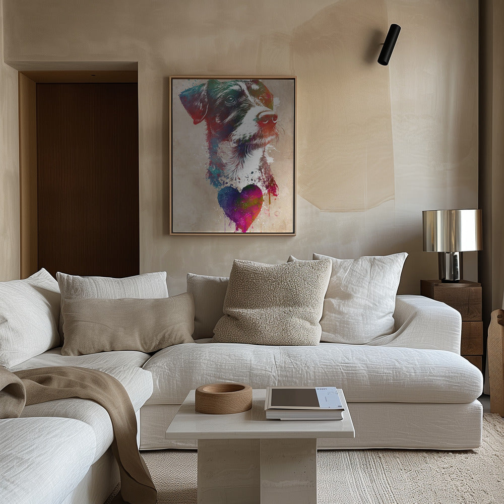 Amor de perro 2  ·  cuadro de decoración