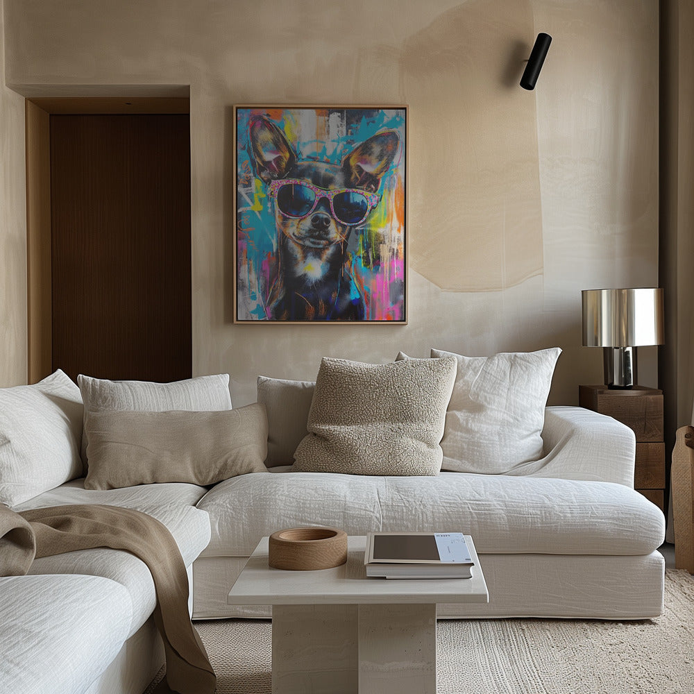 Chica mala  ·  cuadro de decoración