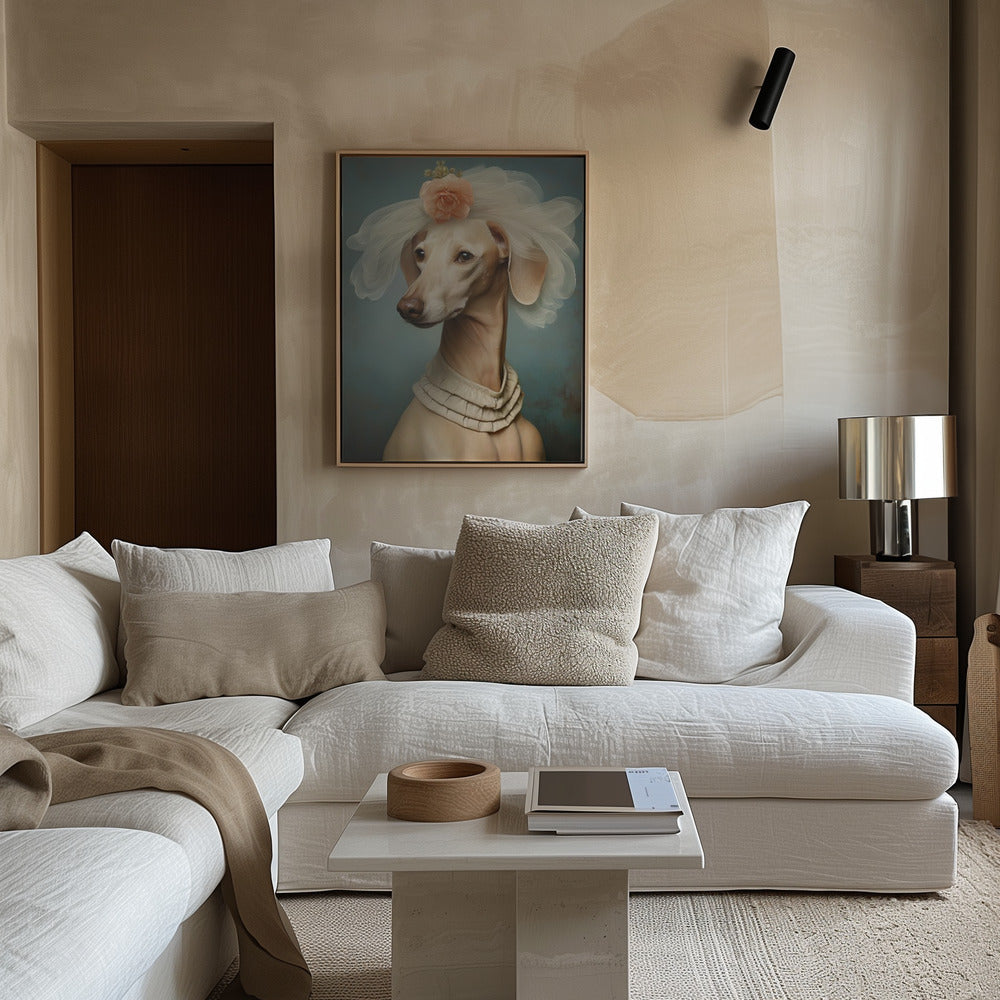 Perro humano 0001  ·  cuadro de decoración
