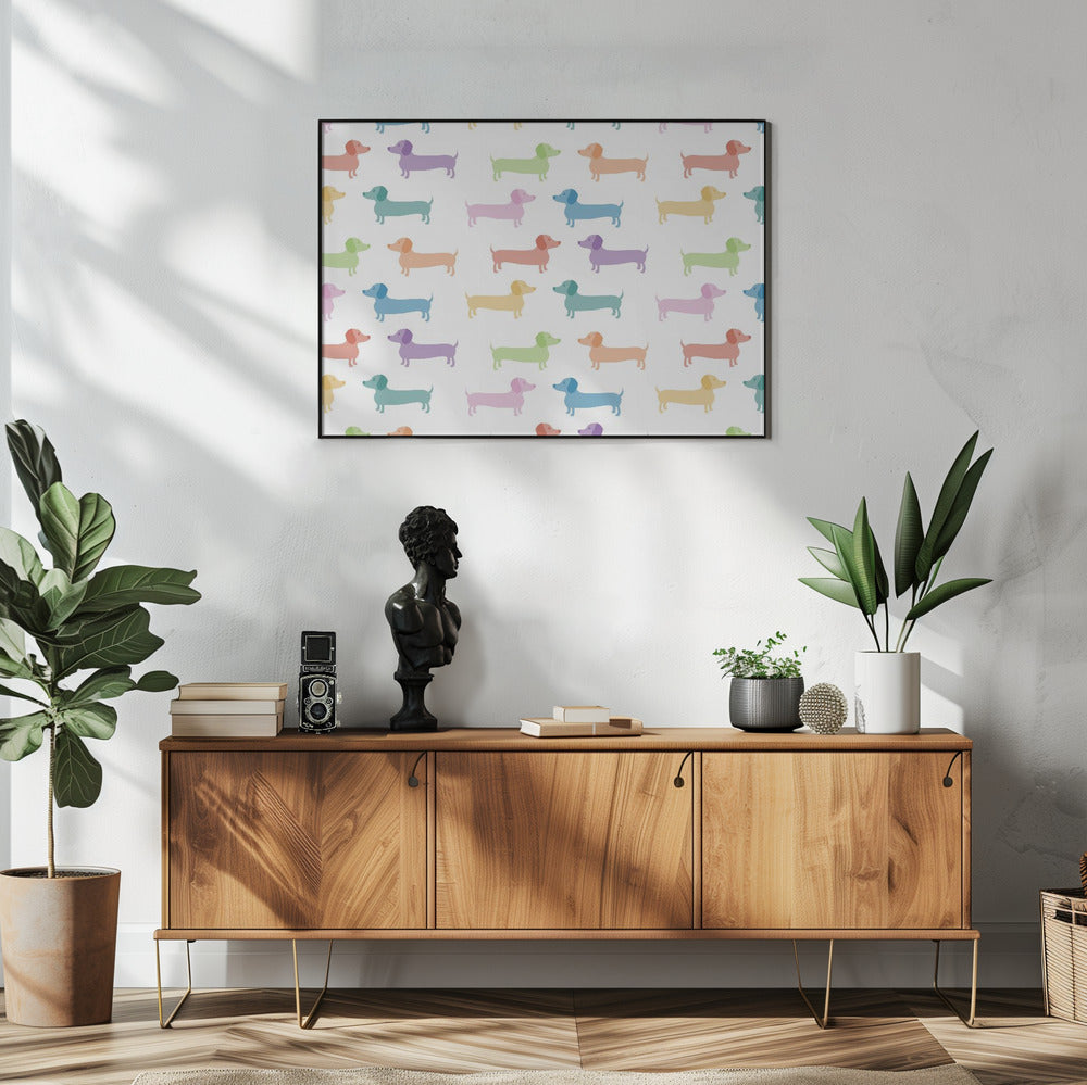 Sausage pattern · decoration picture