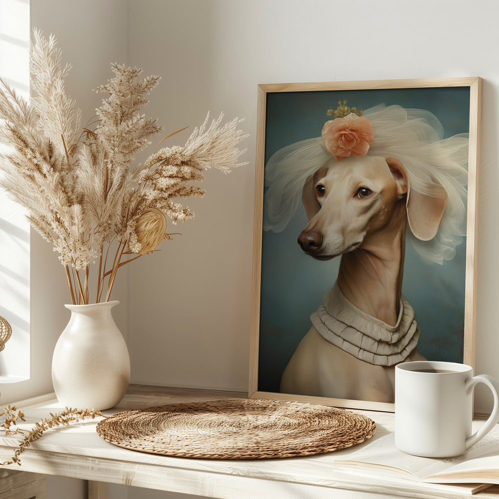 Perro humano 0001  ·  cuadro de decoración