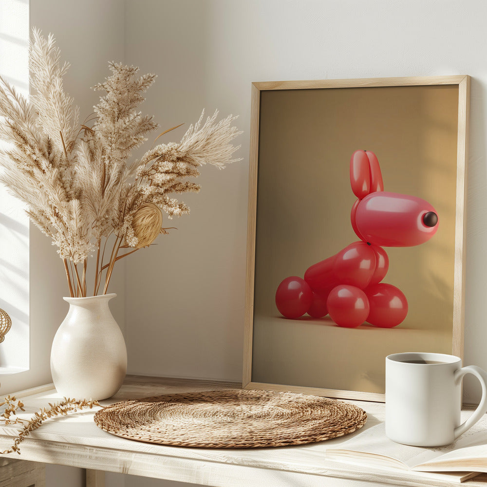Perro globo n.° 7  ·  cuadro de decoración