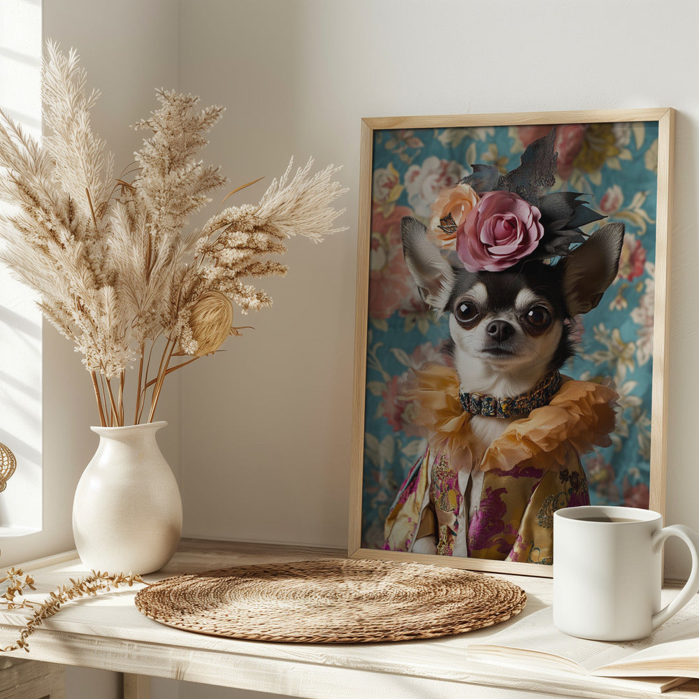La duquesa chihuahua  ·  cuadro de decoración