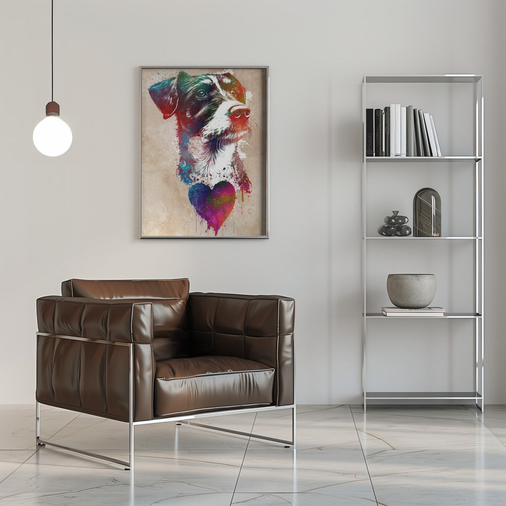 Amor de perro 2  ·  cuadro de decoración