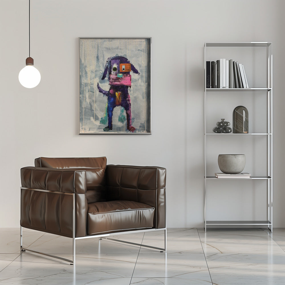 Mi mejor amigo perro  ·  cuadro de decoración