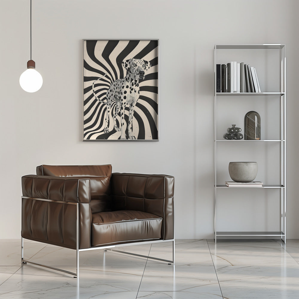 El perro dálmata  ·  cuadro de decoración
