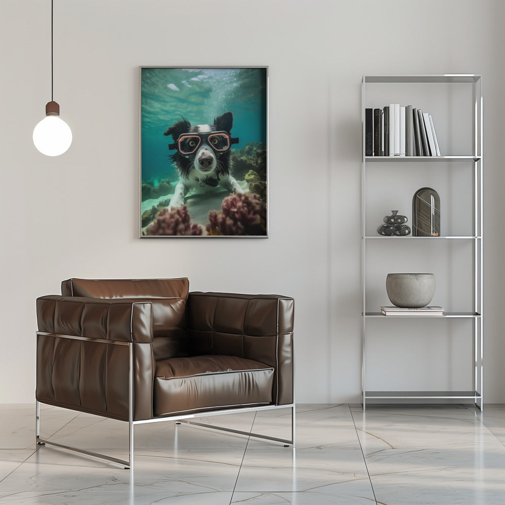 Inmersión 3 del Border Collie  ·  cuadro de decoración