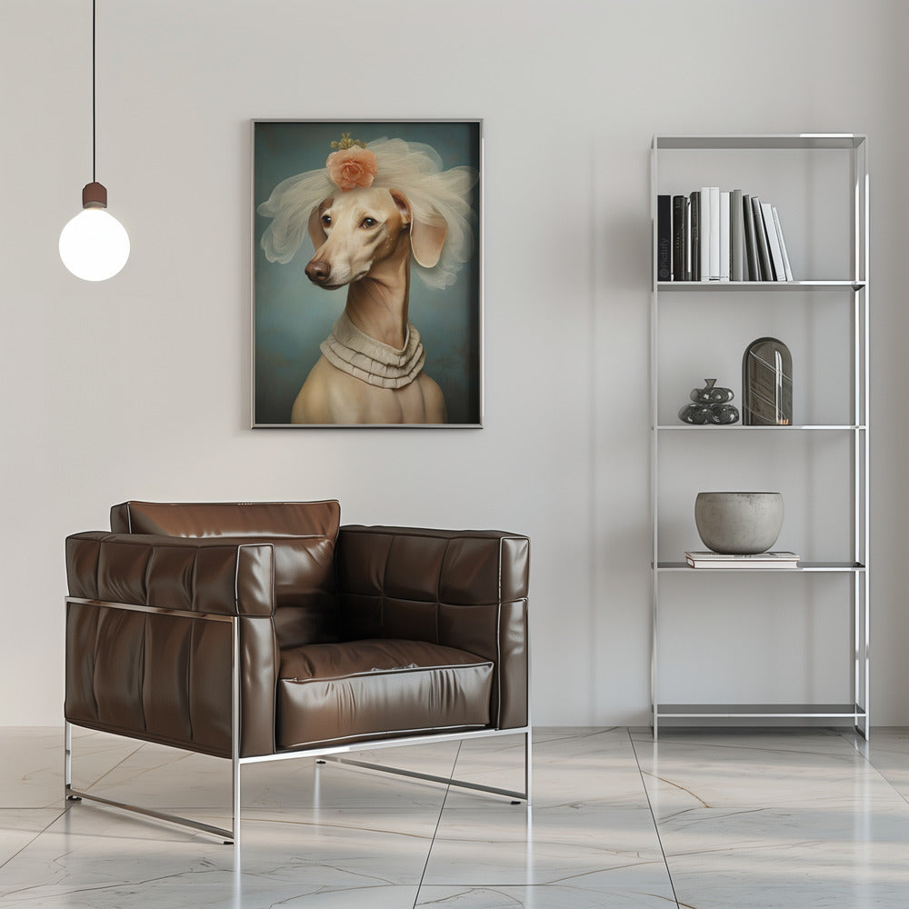 Perro humano 0001  ·  cuadro de decoración