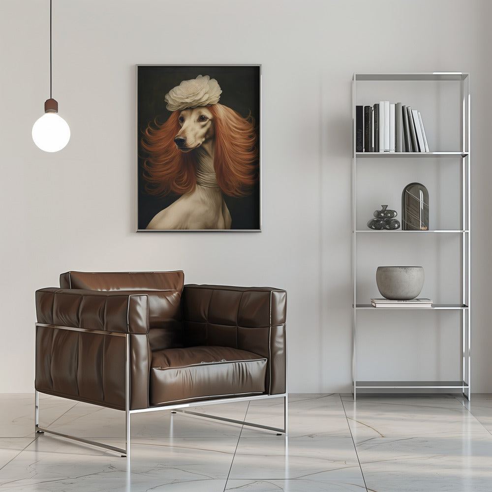Perro humano 2  ·  cuadro de decoración