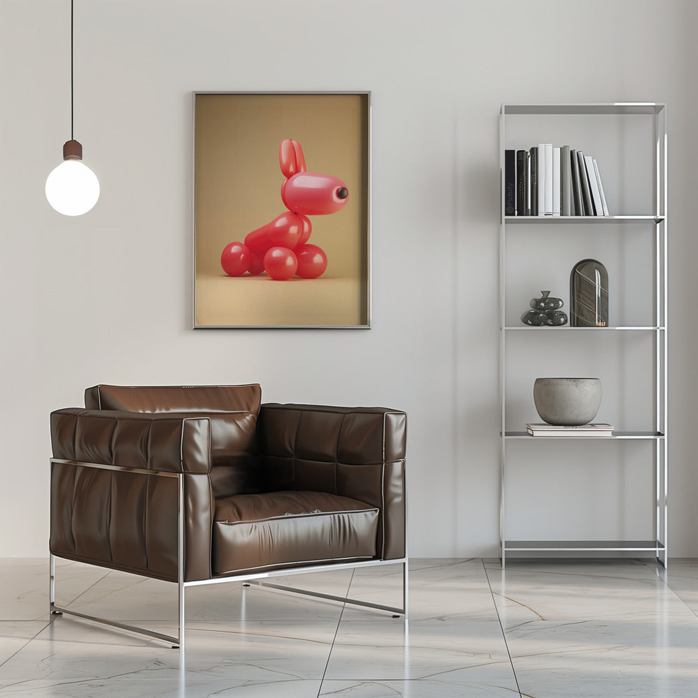 Perro globo n.° 7  ·  cuadro de decoración