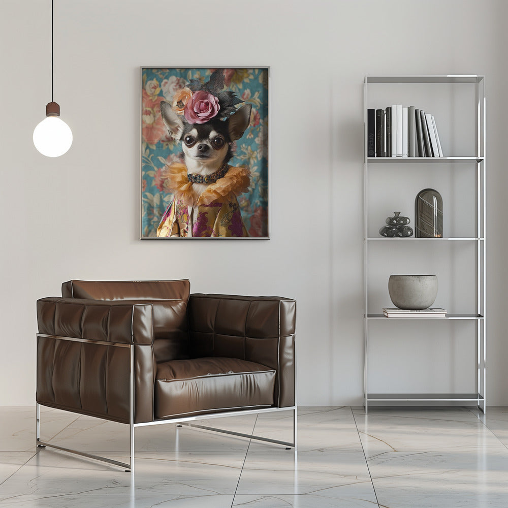 La duquesa chihuahua  ·  cuadro de decoración
