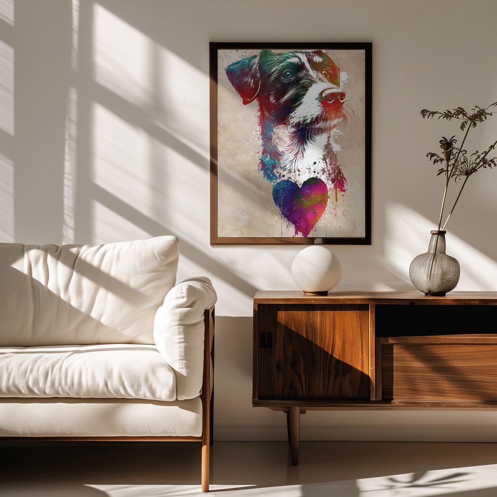 Amor de perro 2  ·  cuadro de decoración