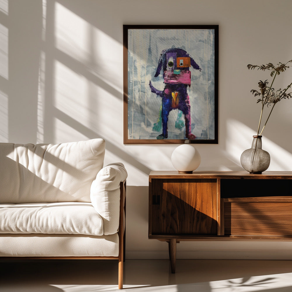 Mi mejor amigo perro  ·  cuadro de decoración