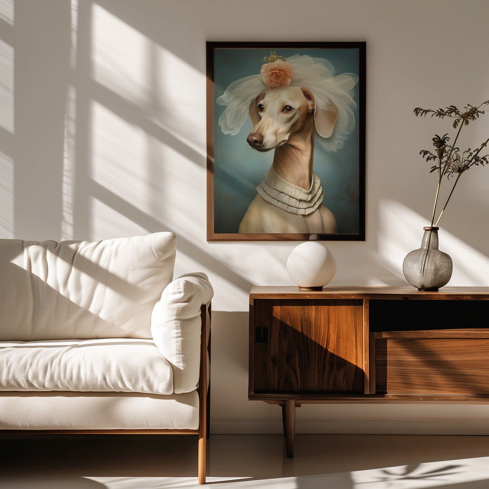 Perro humano 0001  ·  cuadro de decoración