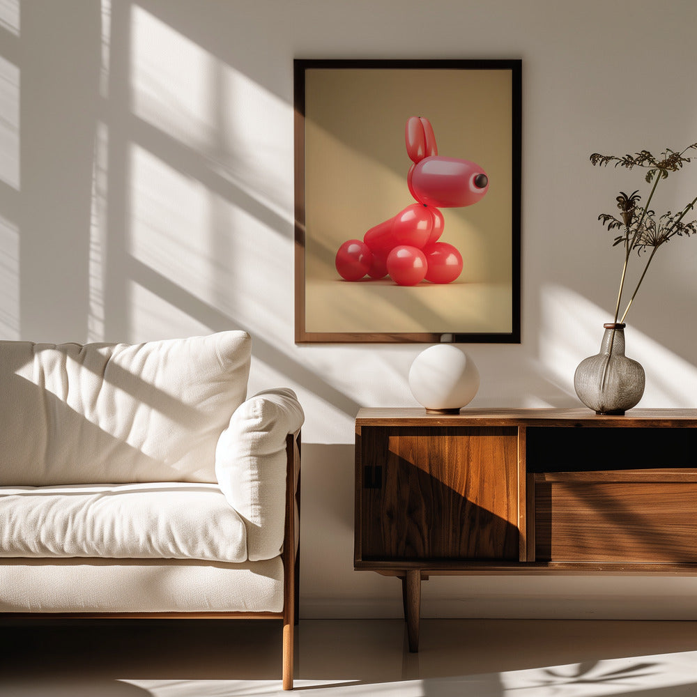 Perro globo n.° 7  ·  cuadro de decoración