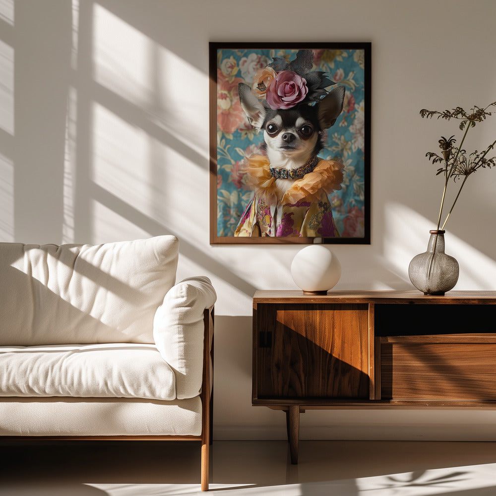 La duquesa chihuahua  ·  cuadro de decoración