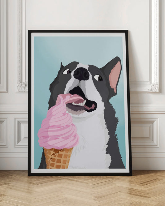 Ladrón de helados  ·  cuadro de decoración