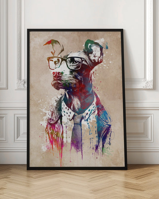 Gráfico de perro 2  ·  cuadro de decoración
