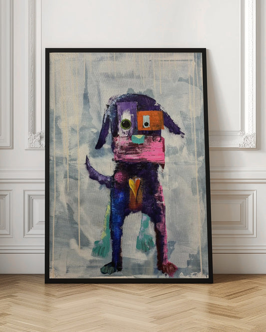 Mi mejor amigo perro  ·  cuadro de decoración
