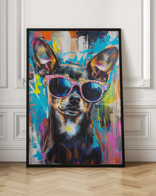 Chica mala  ·  cuadro de decoración