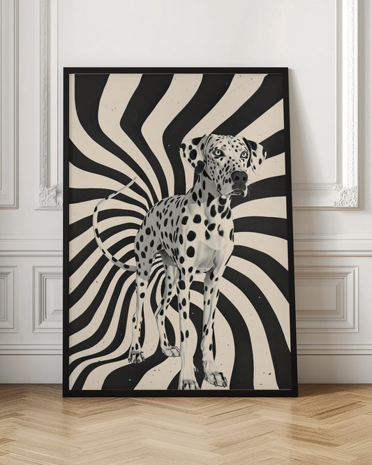 El perro dálmata  ·  cuadro de decoración