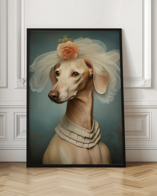 Perro humano 0001  ·  cuadro de decoración