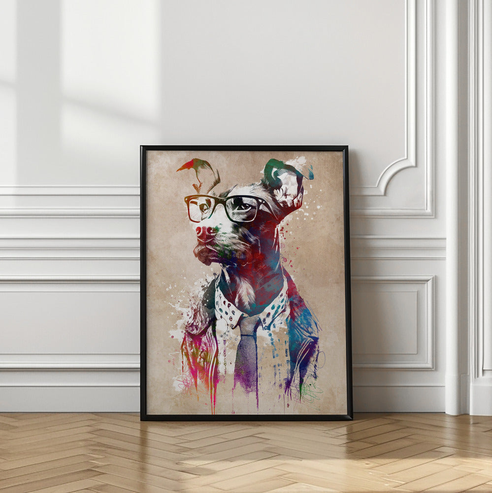 Gráfico de perro 2  ·  cuadro de decoración