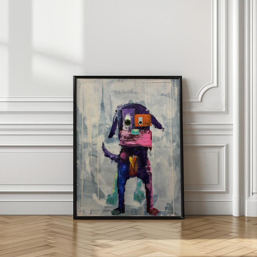 Mi mejor amigo perro  ·  cuadro de decoración