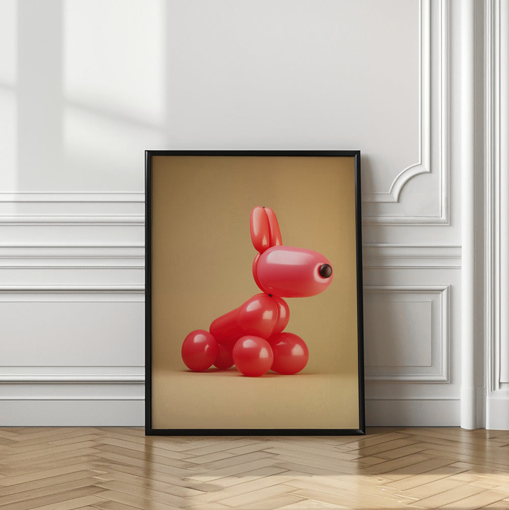 Perro globo n.° 7  ·  cuadro de decoración
