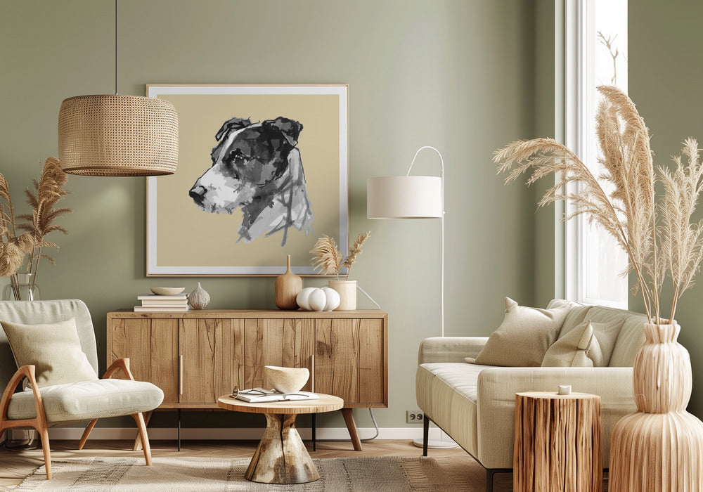 Un perro muy moderno nº3  ·  cuadro de decoración